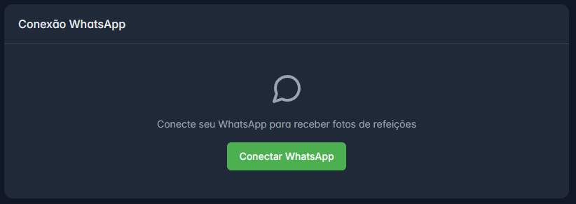 Botão Conectar WhatsApp